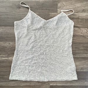 NWOT Express Sequin Tank Top, size medium